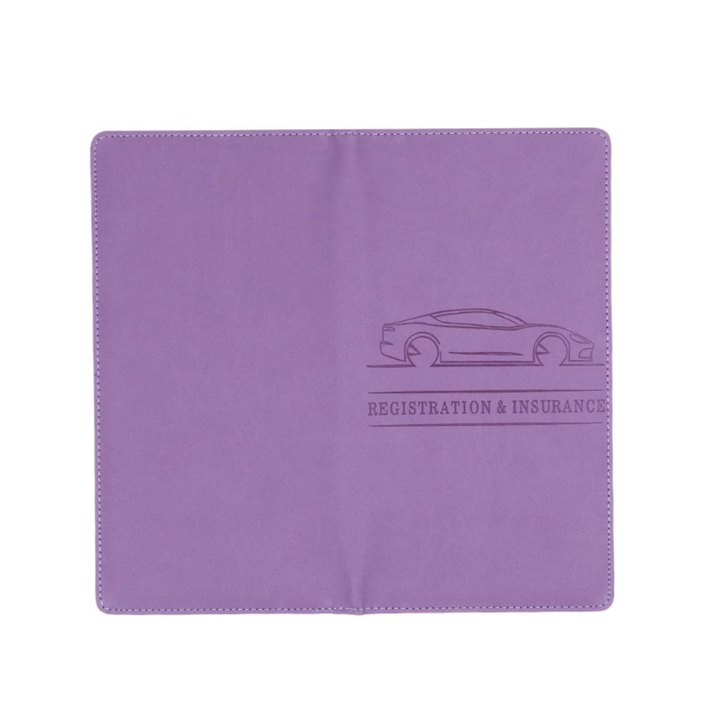 Driver License Cover Magnetic Clasp Insurance Card Holder Vehicle Glove Compartments Waterproof Car Document Holder