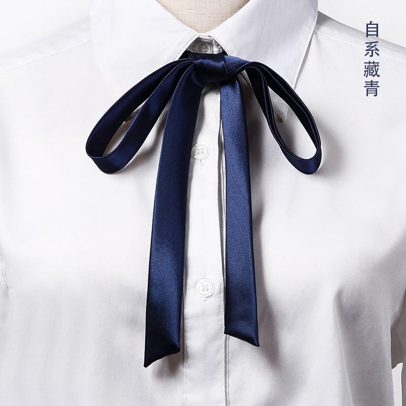 Hand-tied JK Bow Tie, Narrow And Versatile Bow Ribbon
