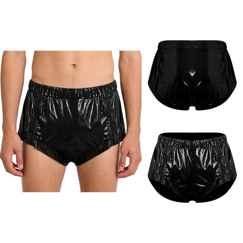 S-3XL Reusable Waterproof Diaper Cover: Both Side Zipper Tear-away Briefs for Elderly Caring Nursing & Special Needs Adults