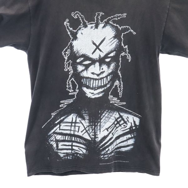 white zombie 90s FREAKAZOID HEAVEN DOUBLE made in the USA double-sided printing Short sleeve T-shirt Men's Used