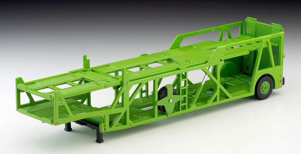 Tomytec Tomica Limited Vintage Neo Scale Isuzu 810EX Car Transporter ASZ022 Vehicle Transporter Finished Product 1/64 LV-N225a (Antico Trailer) Green,