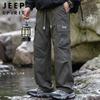 JEEP SPIRIT Men's Loose Fit Autumn/Winter Cargo Pants