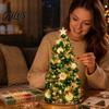 Crafting Kit for Beginners DIY Beaded Christmas Tree Kit, Handmade PVC Glitter Craft Gift Set, Easy To Assemble Art Kids And Adults Set