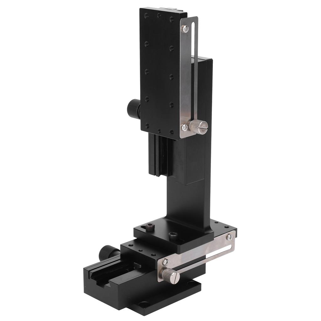 Regulowana Platforma Trymerska Jaskółczy Ogon Ręczny Mechanizm Precyzyjnego Dostrajania Scena Przesuwna Oś XZ 40x90mm