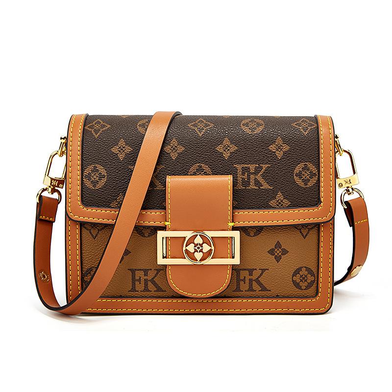 New Style Fashionable Chain Small Square Bag Portable Classic Shoulder Bag Leisure Multifunctional Diagonal Straddle Bags