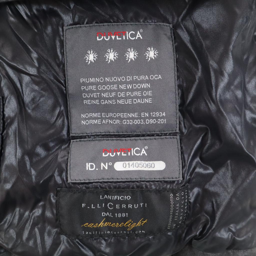 DUVETICA Down Vest 40 Gray Men's Used