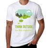 Think Outside No Box Required Walking Hiking T Shirt TShirt Unisex T Shirts High Quality Luxury Brand TShirt