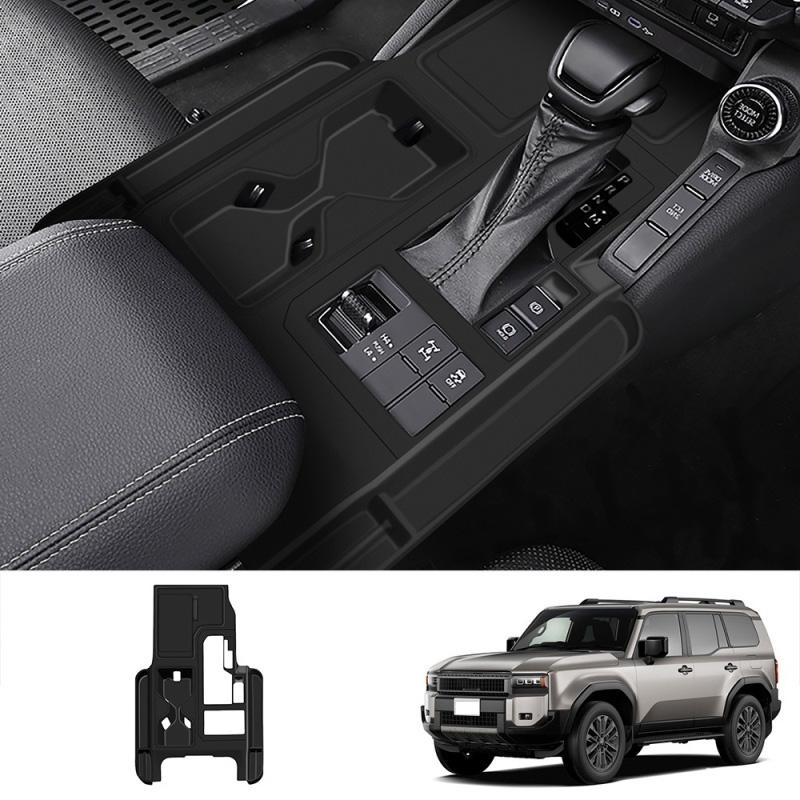 LHD RHD For Toyota Land Cruiser 250 Prado LC250 2024 2025 Silicone Rubber Center Console Gear Shift Panel Cover Trim Accessories