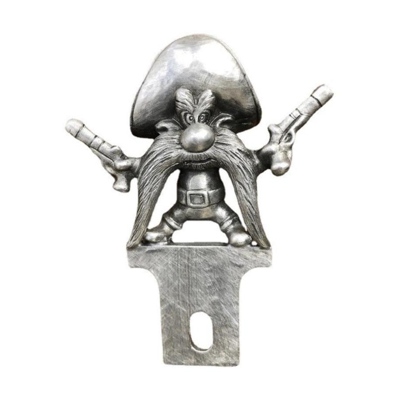 

Trucks Hood Ornament Cartoon Vintage Car Ornaments Hood Decoration Suitable for Car Motorcycles License Plate 1