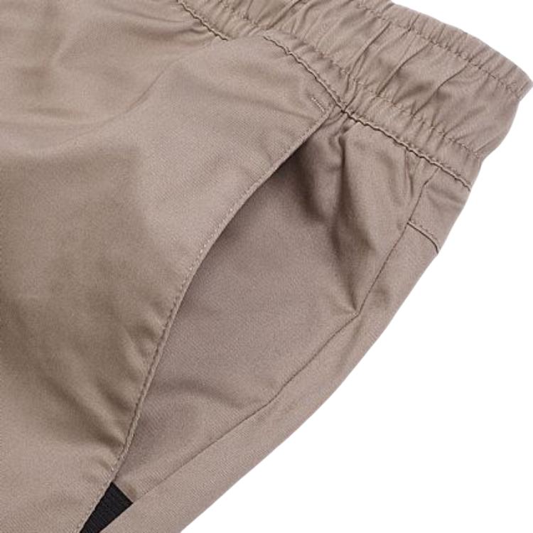 Nike Solid Color Drawstring Sports Shorts Men Bottoms Brown 805095-235