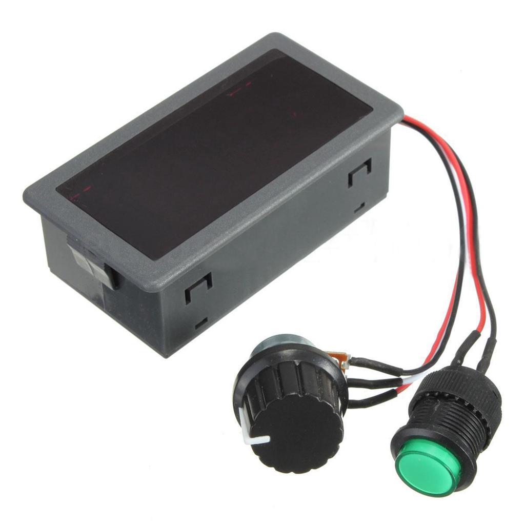 DC 6 12 24V 8A PWM Motor Speed Controller with with LED Digital Display Switch