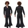 Halloween Couple Suit Vintage Disco Costume 80 Hip Hop Singer Stage Dress
