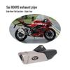 Compatible Exhaust Pipe Modification for Qianjiang QJMOTOR Sai 800RS: Original Valve Mid and Front Sections