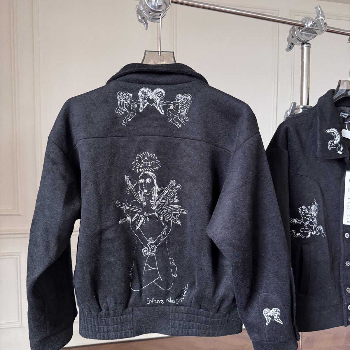 

Осень/Зима 2025 Новая куртка-пальто E@RD Melancholy 2-го поколения Ангел Купидон Medium чёрный