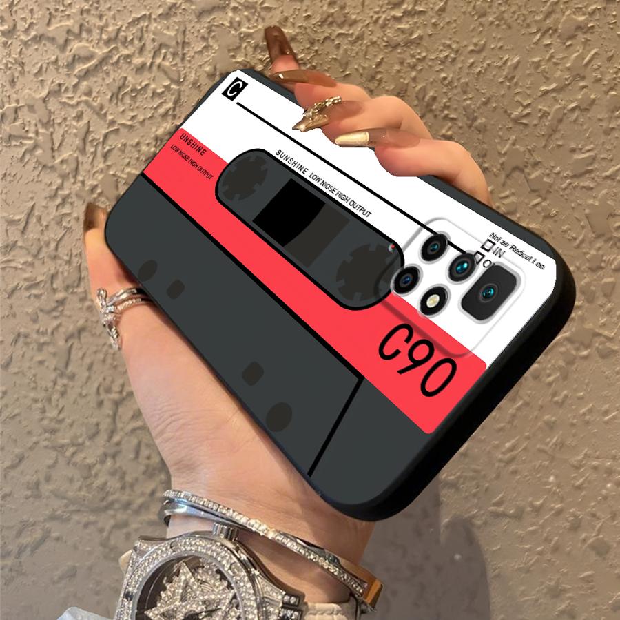 Case for Xiaomi Mi 12T Pro 10T 11 14 13 Lite 12X 11T 12 Funda Phone Cover Fashion Cassette Tape