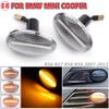 2 Pieces for MINI Cooper R55 R56 R57 R58 R59 CL-R56-LSM-SM Led Dynamic Side Marker Turn Signal Light Sequential Blinker Light