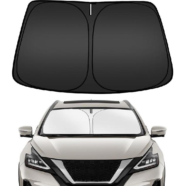 ARISMOTOR Windshield Sun Shade for Ni-ssan Altima 2019-2025, Custom Fit Foldable Front Window Sunshade Sun Visor Protector, Block UV Rays Keep Your