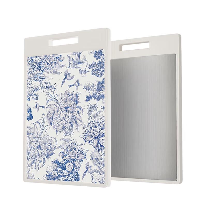 Velosan Double-Sided Antibacterial Stainless Steel Cutting Board