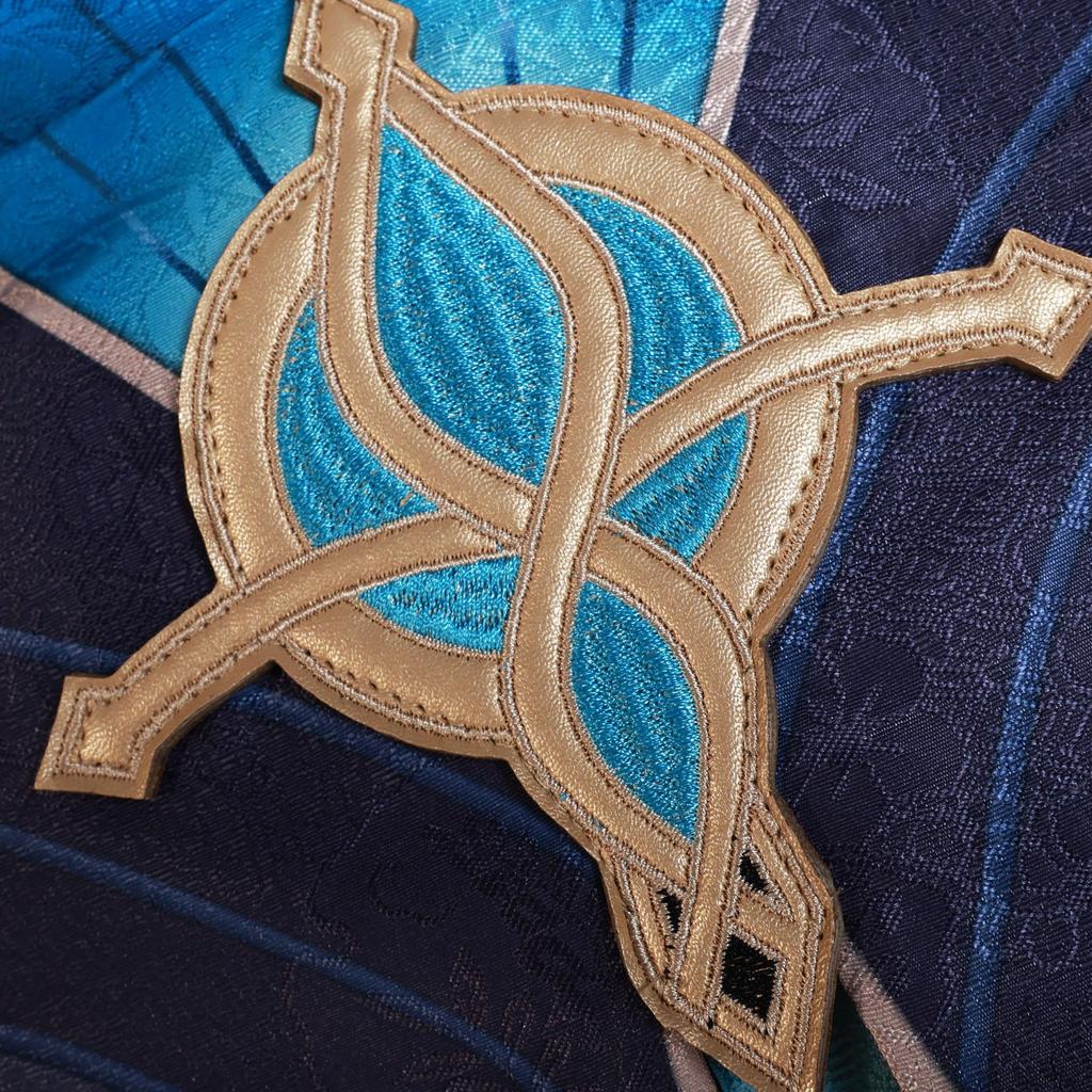 Honkai Star Rail Anaxa Cosplay Costume Wig Uniform Cloak Earrings Anaxagoras Grove of Epiphany Amphoreus Halloween for Women Men