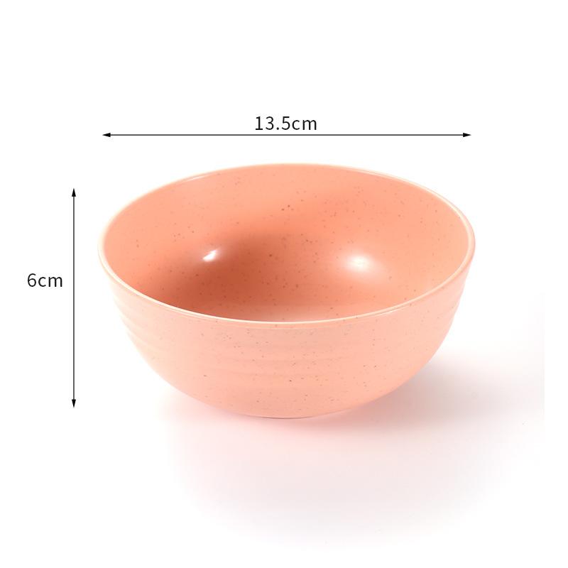 Home Dormitory Use Shatter-Resistant Stylish Ramen Salad Bowl