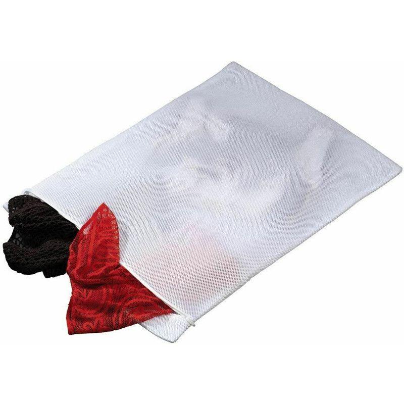 Large Size Laundry Net Zipper Washing Bag For Delicate Clothes 50x60cm Mesh Fabric