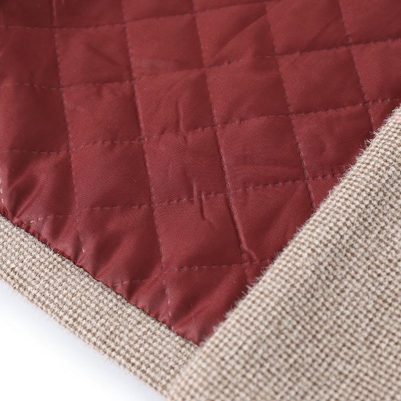 Mom's Quilted Woolen Coat: Petite Faux Mink Velvet for Middle-Aged & Elderly Women's Fall & Winter Clothing