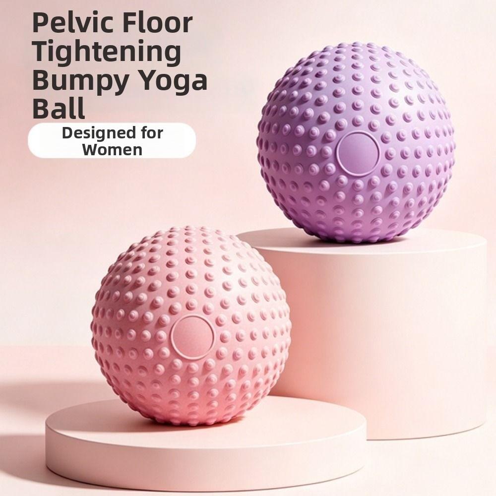PVC Fitness Yoga Ball Thickening Massage Ball Household Abdominal Pressure Ball Women