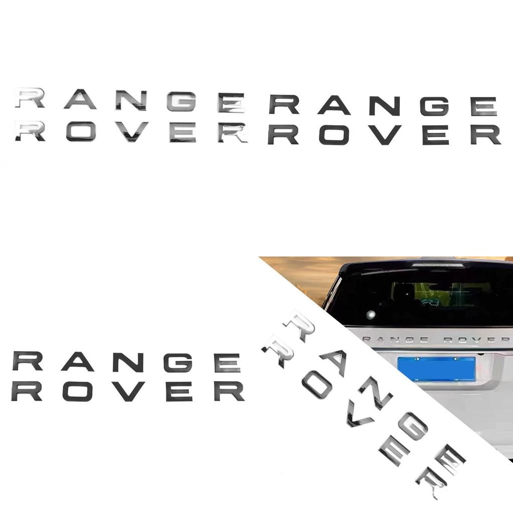 Range Rover Car Emblem Badge With Mirror Finish For Suv Decor
