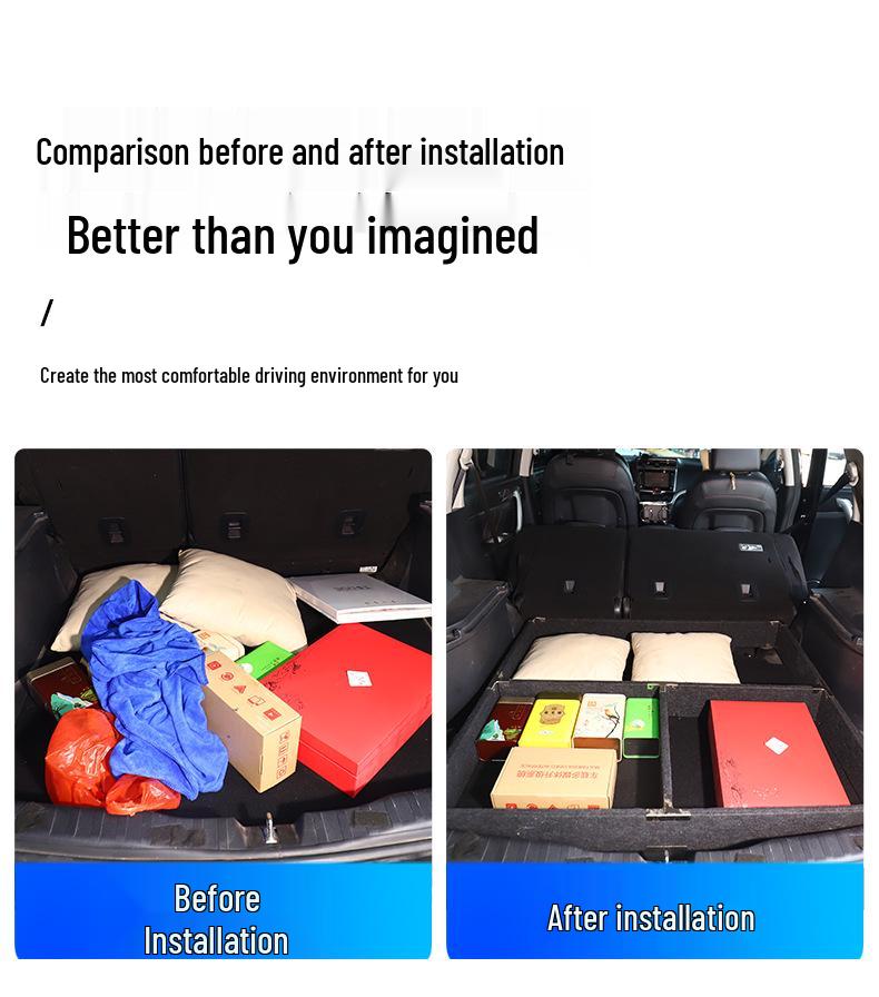 Haval H6 M6PLUS Campervan Rear Trunk Storage Box