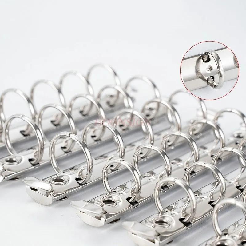 10pcs A8 Ring Clip M5 Mini Metal Clip Five Hole Gold Silver Hand Account Mini Clip