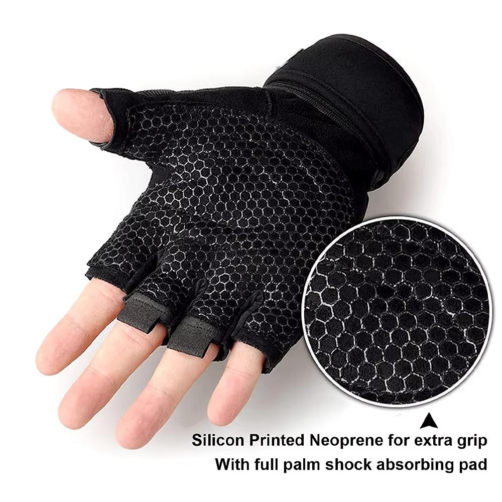 Fitness Gloves for Gym Weight Lifting Body Building Training Sports Exercise Cycling Workout Gloves for Men Women M L XL