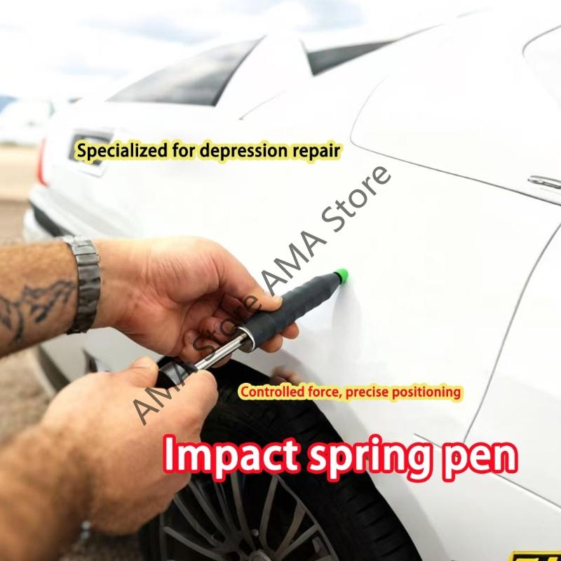 X7JF Strong Plastic Dents Repair Spring Pen Flaw amendment Set Vehicle dent repair tool