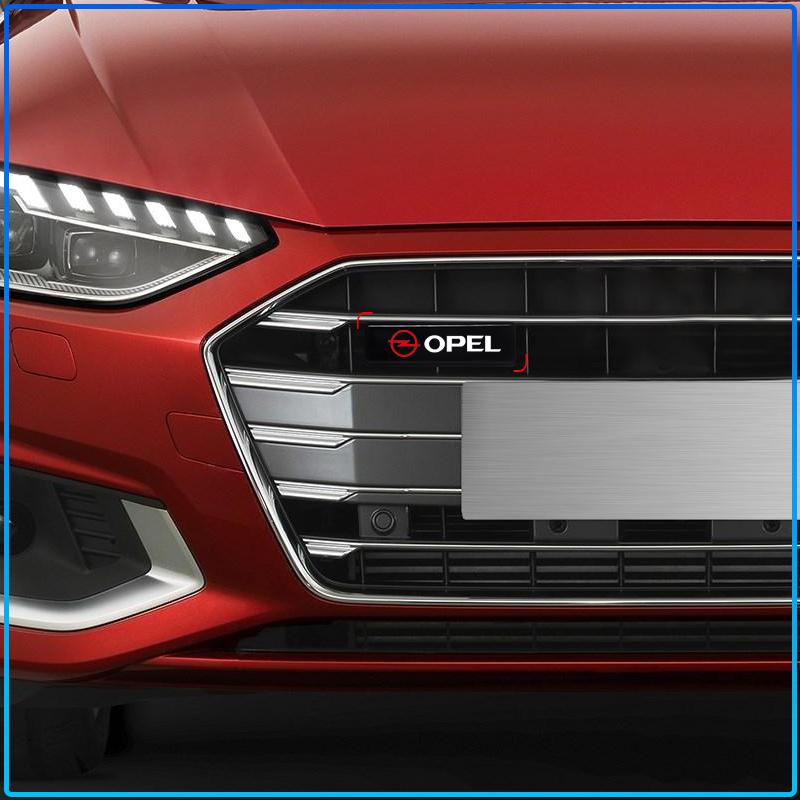 Car Decorative Light LED Front Hood Grille Emblem Badge Decor For Opel Astra C G H Insignia J K Zafira B Corsa Vectra C Corsa C