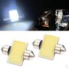 Auto Accessory Car Dome Map Lights Festoon Fire Interior Bulb White 31mm 12smd