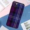Fraser clan tartan Phone Case For iPhone 11 12 13 14 15 16 Pro Max Mini 6 Plus X XS Max XR Back Cover