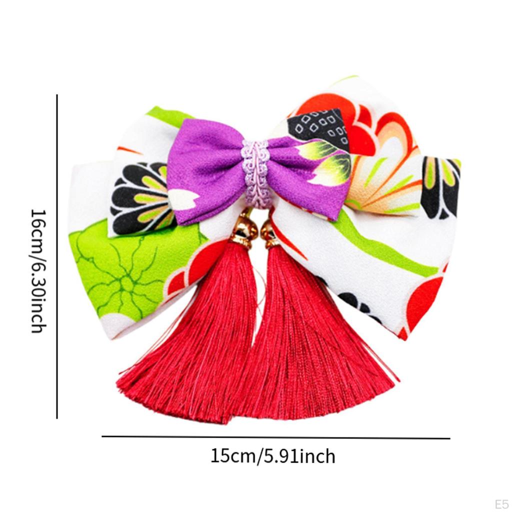 Bowknot Tassel Hair Accessories Antique Decorative Clip Traditional Hairpin