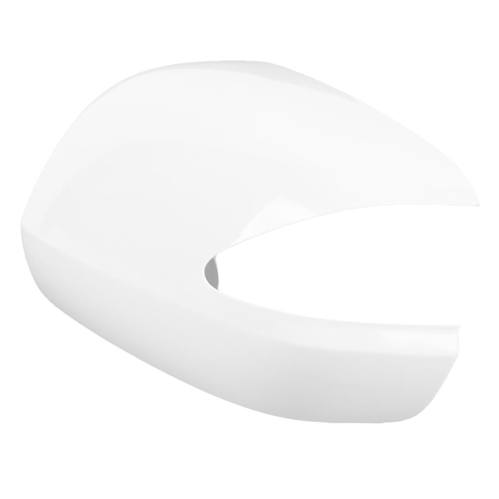 Side Rearview Mirror Cap Strong Protection White Weatherproof Replacement for Fit Jazz 2009 2013 Left (76251 TF0 E11)