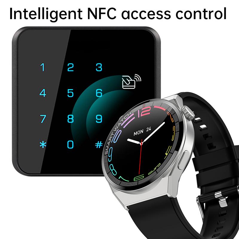 Chibear Nfc Smart Watch Men Women Rotary Button Multi-sport Mode Fitness Tracker Bluetooth Call Men Smart Watch For Android Ios