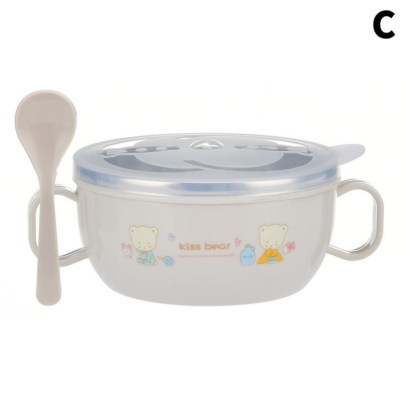 

Детская миска из нержавеющей стали Портативный ланч-бокс Микроволновая печь Бенто-боксы с ручкой для детей Школьный контейнер для хранения еды