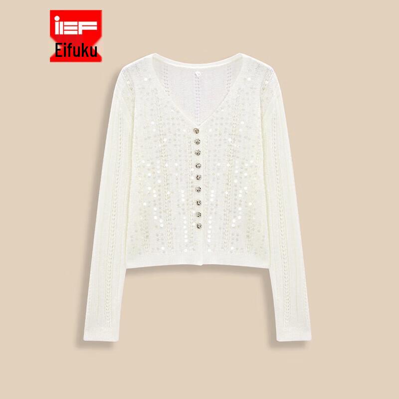 

IEF Korean Style Knitted Cardigan Top One Size