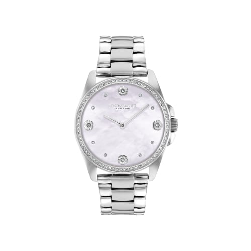 

Coach GREYSON Watch [Officially Imported] 14504108 Women s Silver