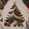 Homemade Holiday Tradition Ornament Christmas DIY Patchwork Kit, Halloween Witch Hat Sewing Xmas Hobby Material Pack Animal Fabric Craft Kit