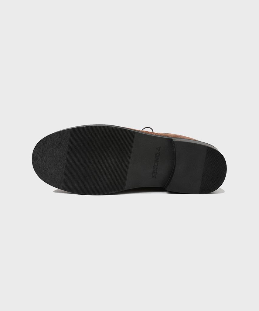 Firenze Atelier [Second.A] Basic Round Toe Chukka Boots 2Ndf4900Bs [Brown]