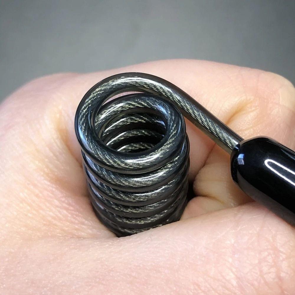 Key Lanyard Safety Rope Fishing Lanyard Fishing Coiled Lanyard Fishing Missed Rope Wire Spring Rope