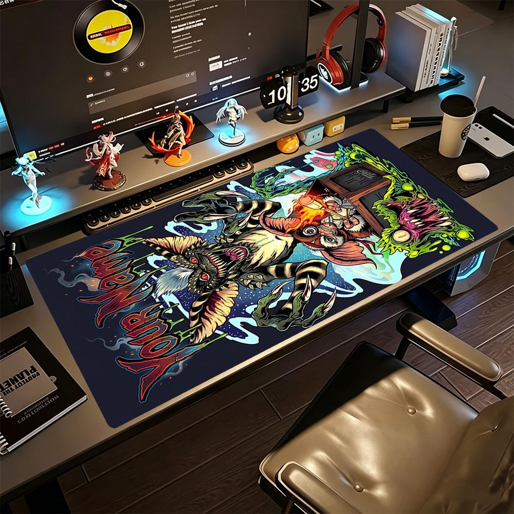 Gremlins Personalized Text Mouse Pad Gaming Laptop Mouse Pad Computer Desk Keyboard Mat Non-Slip Rubber Bottom