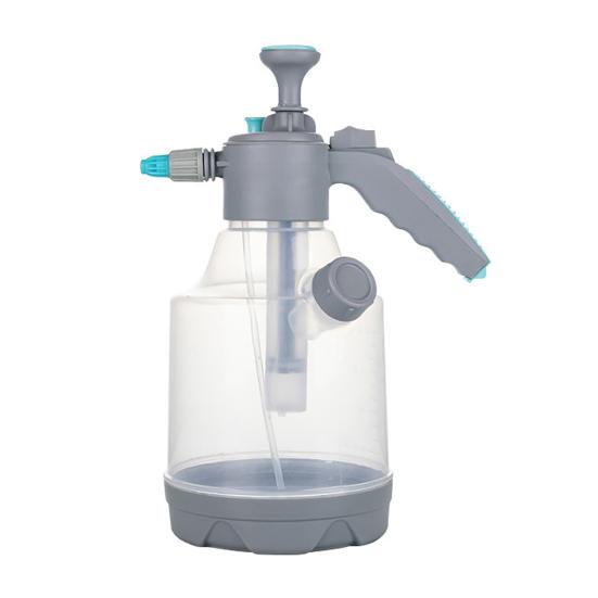 

3L Pump Sprayer Plastic Refillable Water Spray Bottle Hand Pump Spray Bottle with Measuring Cup Adjustable Nozzle for Gardening Cleaning Watering B