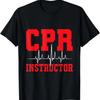 Camiseta Instrutor de RCP Batimento Cardíaco EMS Saúde DEA