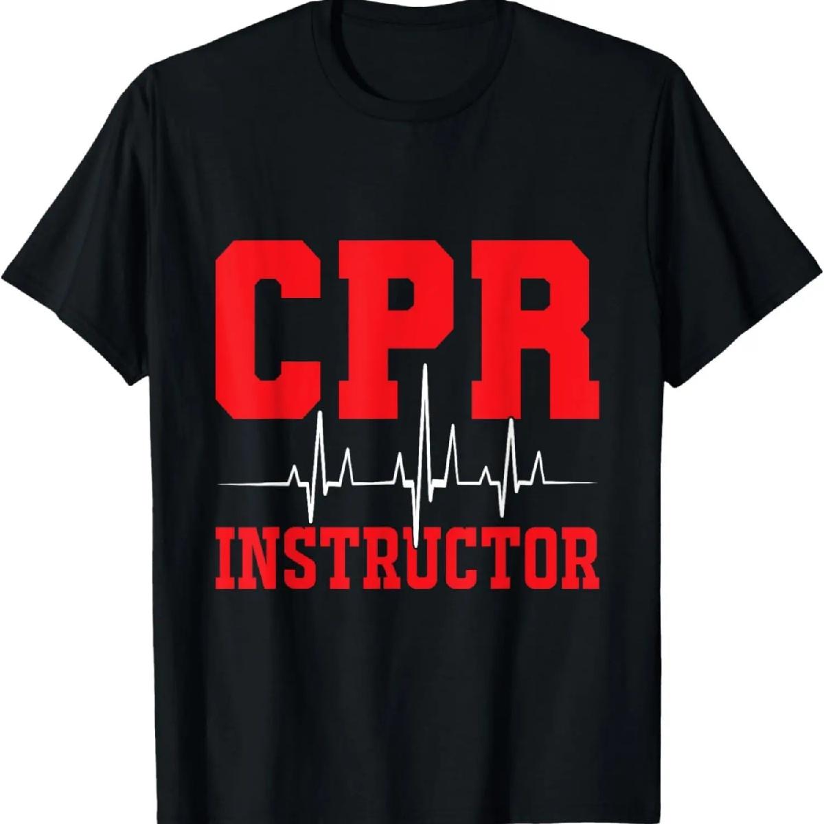 Инструктор по СЛР Heartbeat EMS Healthcare Футболка с АВД XXXXXL разноцветный