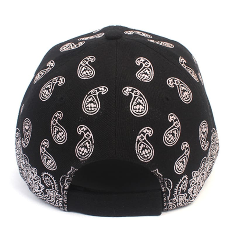 Universal Chemistry Paisley Bubble Black Ballcap Paisley Ball Cap