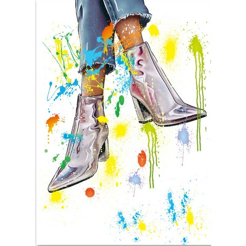 

Алмазная живопись Крест стежка Полный буровой алмаз вышивка Полный комплект Rhinestone Мозаика Подарок Главная стена Декор